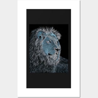 ArtistryOfTcw "Winter Lion" Posters and Art